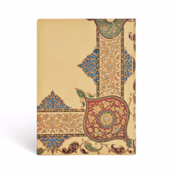 Paperblanks Visions Of Paisley Ivory Kraft bloc-notes 176 feuilles Multicolore