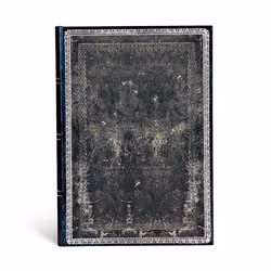 Paperblanks Midnight Steel, 144 pages, Couverture rigide, Multicolore, Couture Smyth, 120 g/m², 180 mm