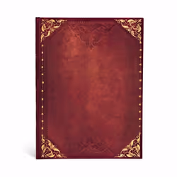 Paperblanks Glamour Urbain, Monochromatique, Rouge, 144 feuilles, 120 g/m², Papier ligné, Couverture rigide