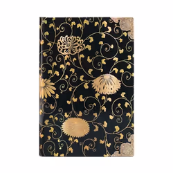 Paperblanks KARAKUSA, Image, Noir, 176 feuilles, 85 g/m², Couverture rigide, Adulte