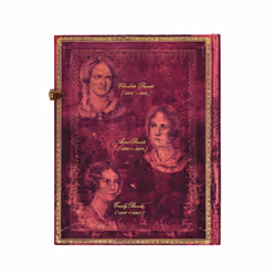 Paperblanks The Brontë Sisters, Image, Violet, 240 feuilles, Papier ligné, Couverture rigide, Adulte