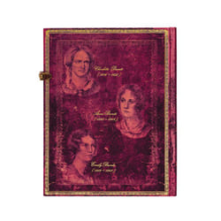 Paperblanks The Brontë Sisters bloc-notes 240 feuilles Violet