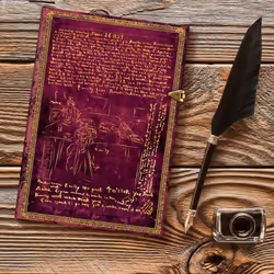 Paperblanks The Brontë Sisters bloc-notes 240 feuilles Violet