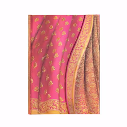 Paperblanks Gulabi, Motif, Multicolore, Rose, 144 feuilles, 120 g/m², Papier ligné, Couverture rigide