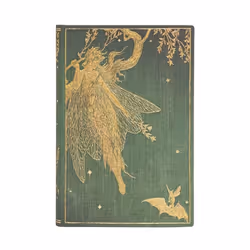 Paperblanks OLIVE FAIRY, Image, Vert, 176 feuilles, 85 g/m², Papier ligné, Couverture rigide