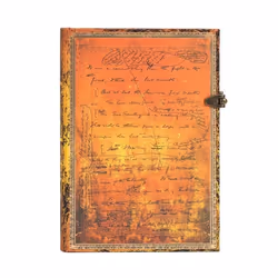 Paperblanks H.G. WELLS’ 75TH, Image, Orange, 240 feuilles, 120 g/m², Papier ligné, Couverture rigide
