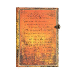 Paperblanks H.G. WELLS’ 75TH bloc-notes 240 feuilles Orange