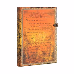 Paperblanks H.G. WELLS’ 75TH bloc-notes 240 feuilles Orange