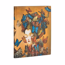 Paperblanks MADAME BUTTERFLY bloc-notes 176 feuilles Multicolore