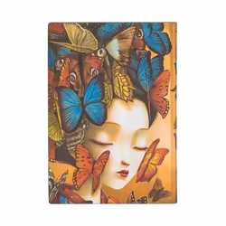 Paperblanks MADAME BUTTERFLY bloc-notes 176 feuilles Multicolore
