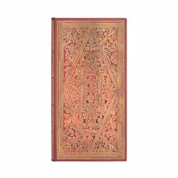 Paperblanks Golden Pathway, Motif, Rouge, 176 feuilles, 85 g/m², Couverture rigide, Adulte