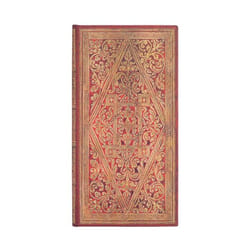 Paperblanks Golden Pathway bloc-notes 176 feuilles Rouge