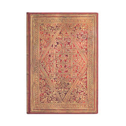 Paperblanks Golden Pathway bloc-notes 144 feuilles Rouge