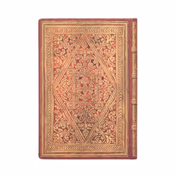 Paperblanks Golden Pathway bloc-notes 176 feuilles Rouge