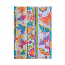 Paperblanks Hummingbirds &amp; Flutterbyes, Image, Multicolore, 144 feuilles, 120 g/m², Couverture rigide, Adulte