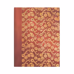 Paperblanks The Waves, Motif, Rouge, 144 feuilles, 120 g/m², Couverture rigide, Adulte