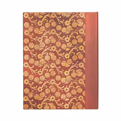 Paperblanks The Waves bloc-notes 144 feuilles Rouge