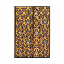 Paperblanks PB8095-4, 128 pages, Couverture rigide, Marron, Couture Smyth, 120 g/m², Fermeture sur le devant