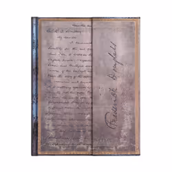 Paperblanks PB8119-7, Image, Gris, 144 feuilles, 120 g/m², Papier ligné, Couverture rigide