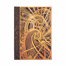 Paperblanks PB8126-5, Image, Jaune, 144 feuilles, 120 g/m², Papier ligné, Couverture rigide