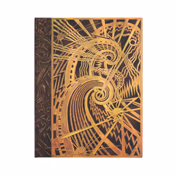 Paperblanks PB8129-6, Image, Jaune, 144 feuilles, 120 g/m², Couverture rigide, Universel