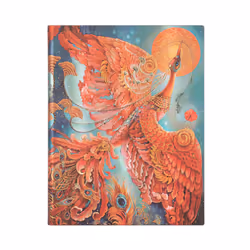 Paperblanks Firebird, Motif, Multicolore, Papier ligné, Couverture rigide, Universel