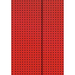 Paper-Oh Circulo bloc-notes A7 128 feuilles Noir, Rouge