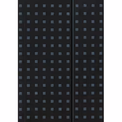 Paper-Oh Quadro, Motif, Noir, Gris, B5, 112 feuilles, Adulte
