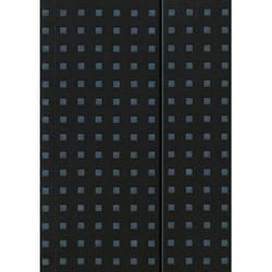 Paper-Oh Quadro bloc-notes B5 112 feuilles Noir, Gris