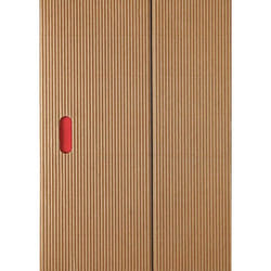 Paper-Oh Ondulo bloc-notes A4 112 feuilles Naturel