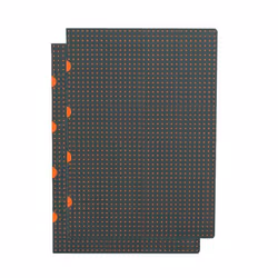 Paperblanks Grey on Orange / Grey on Orange, 1 pièce(s)