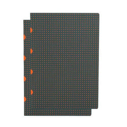 Paperblanks Grey on Orange / Grey on Orange bloc-notes