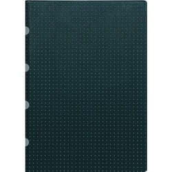 Paper-Oh Cahiers bloc-notes B6 80 feuilles Noir, Gris