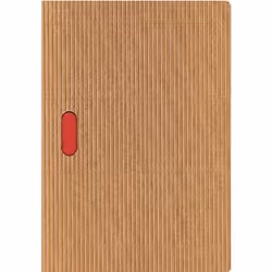 Paper-Oh Cahiers, Monochromatique, Naturel, 80 feuilles, Papier ligné, Couverture souple, Adulte