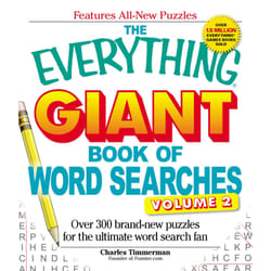 ISBN The Everything Giant Book of Word Searches Volume II Livre de poche