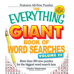 ISBN The Everything Giant Book of Word Searches, Volume III Livre de poche