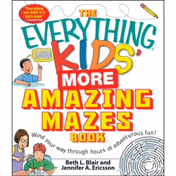 ISBN The Everything Kids' More Amazing Mazes Book, Anglais, Livre de poche, 144 pages