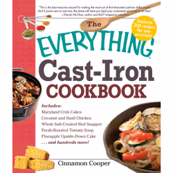 ISBN The Everything Cast-Iron Cookbook, Anglais, Livre de poche, 304 pages