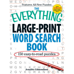 ISBN The Everything Large-Print Word Search Book Livre de poche