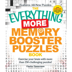 ISBN The Everything More Memory Booster Puzzles Book Livre de poche