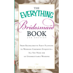 ISBN The Everything Bridesmaid Book Livre de poche