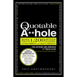 ISBN The Quotable A**hole Livre de poche