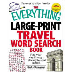 ISBN The Everything Large-Print Travel Word Search Book livre Anglais Livre de poche 352 pages