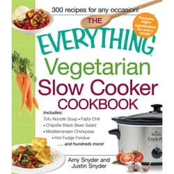 ISBN The Everything Vegetarian Slow Cooker Cookbook Livre de poche