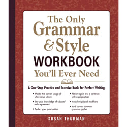 ISBN The Only Grammar & Style Workbook You'll Ever Need Livre de poche