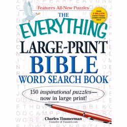 ISBN The Everything Large-Print Bible Word Search Book, Anglais, Livre de poche, 352 pages