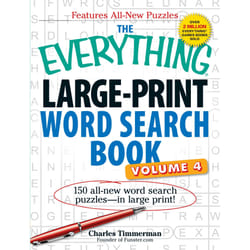 ISBN The Everything Large-Print Word Search Book, Volume IV livre Anglais Livre de poche 352 pages