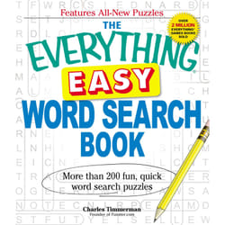 ISBN The Everything Easy Word Search Book Livre de poche