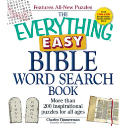 ISBN The Everything Easy Bible Word Search Book Livre de poche