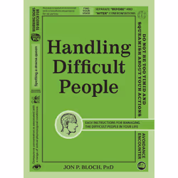 ISBN Handling Difficult People, Anglais, Livre de poche, 150 pages